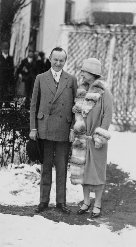 President Coolidge meeting political activist Helen Keller, at the White House, January 11, 1926. 