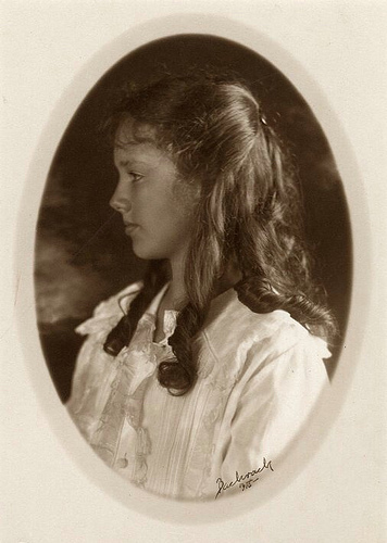 Anne Morrow, age 12. 