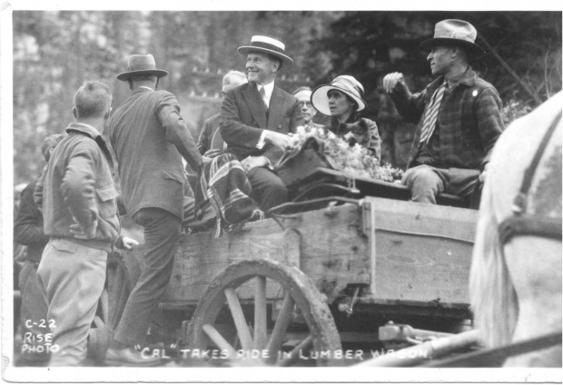 Wagon Ride to the Game Lodge, South Dakota, 1927