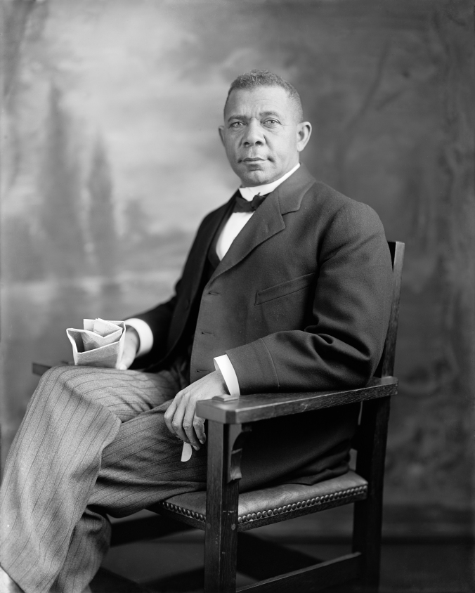 Booker T. Washington, founder of Tuskegee Institute