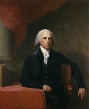 Madison by Gilbert Stuart completed in 1807