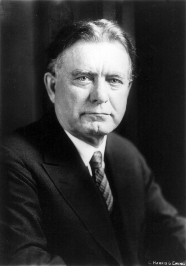 Senator William E. Borah, the "Lion of Idaho," held office from 1907-1940 