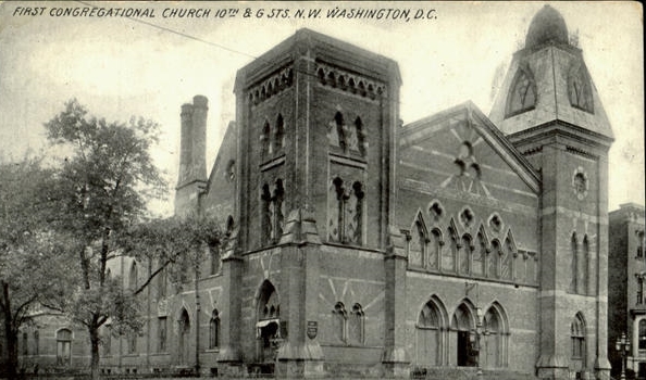 First Congregational Church, 10th  G. Sts Washington, DC