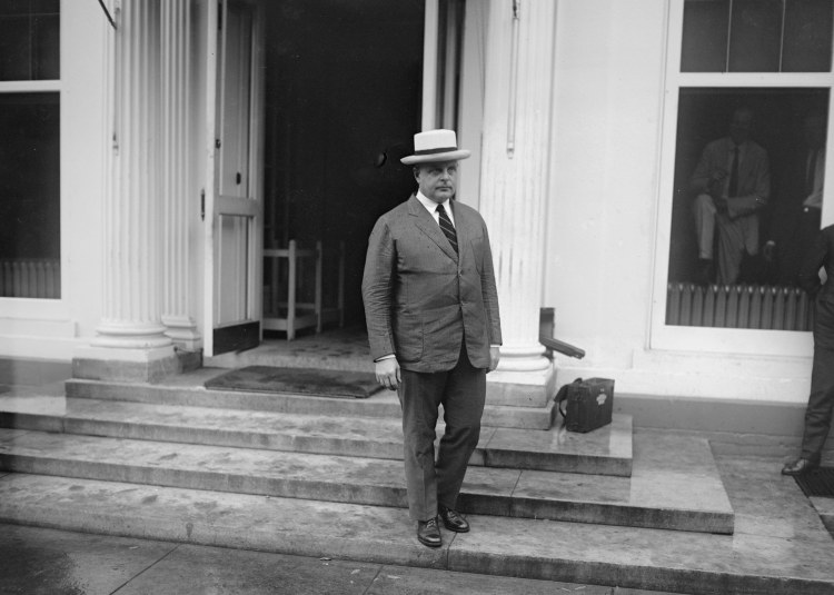 Jason Noble Pierce, after a difficult meeting with the President on July 8, 1924, shortly after the loss of Calvin Jr. at age 16. 