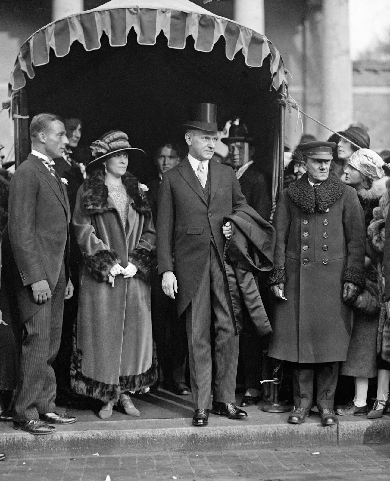 President and Mrs. Coolidge, 1924