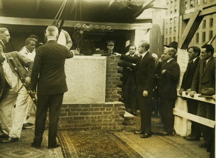 9b - Coolidge, cornerstone laying ceremony National Press Club 4-8-1926