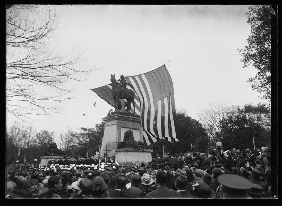 Dedication of the Grant Memorial near the foot of the Capitol Building, where Vice President Coolidge delivered these remarks, 1922. 
