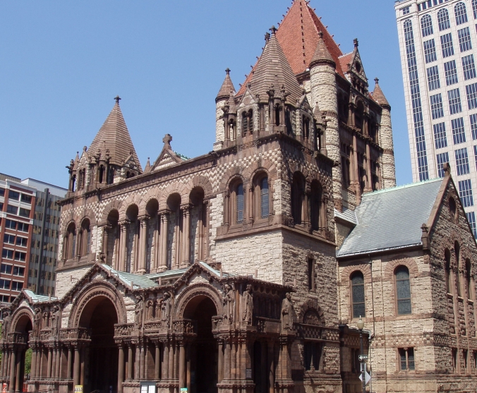 Trinity Church, Boston, as it appears today. 