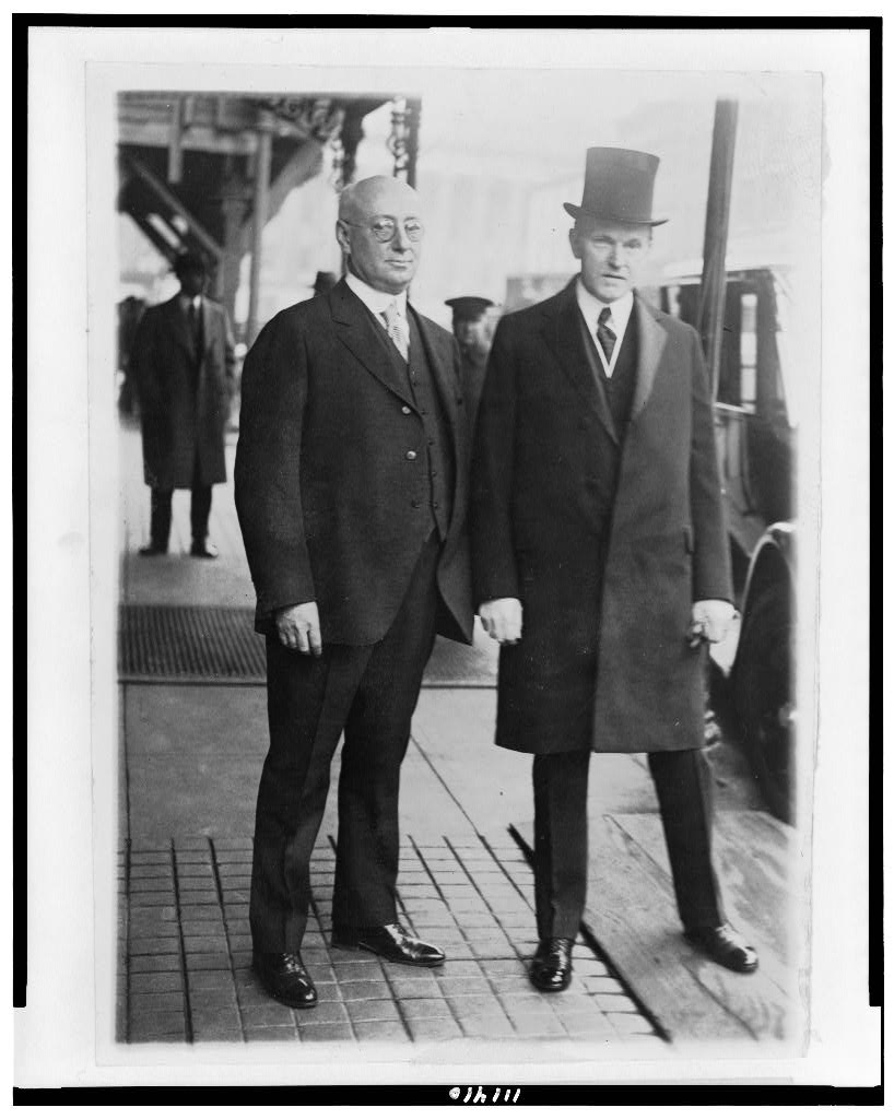 CC with Thomas W. Page, President of the National Tax Association, 1925, which since 1907 dedicated itself to a proper understanding and sound appraisal of public finance, tax theory and their consistent and prudent application to public policy. 