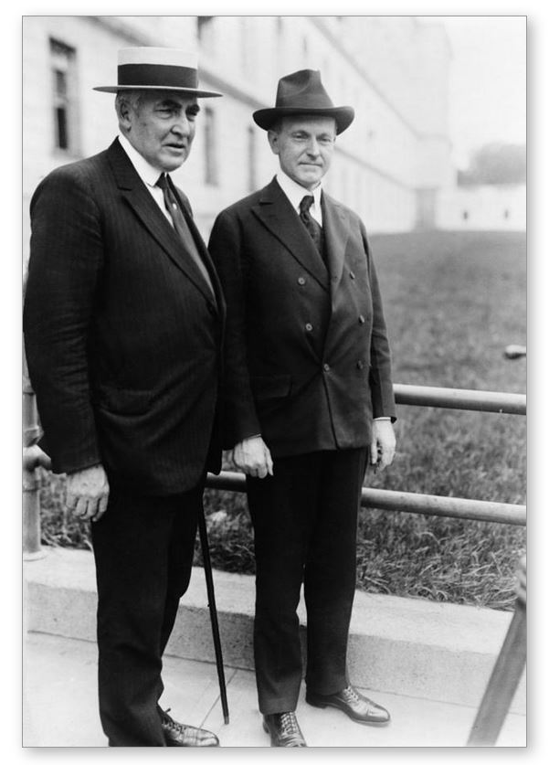 Harding and Coolidge, June 1920 