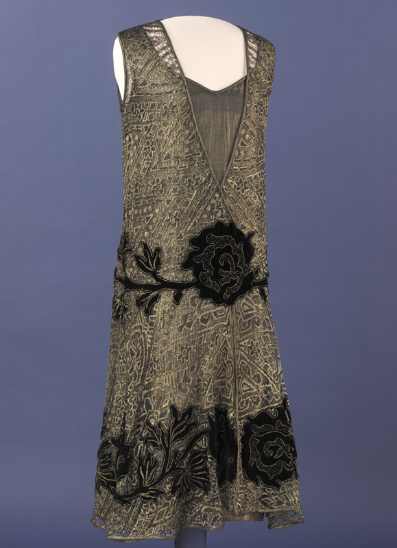 One of Mrs. Coolidge's gowns in the Smithsonian collection. 