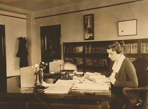 Mabel Willebrandt in office
