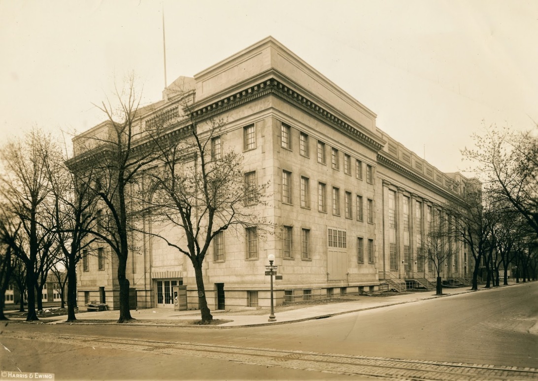 Washington Auditorium, 1926, two years before Coolidge's speech marking the tenth anniversary of the Armistice. 