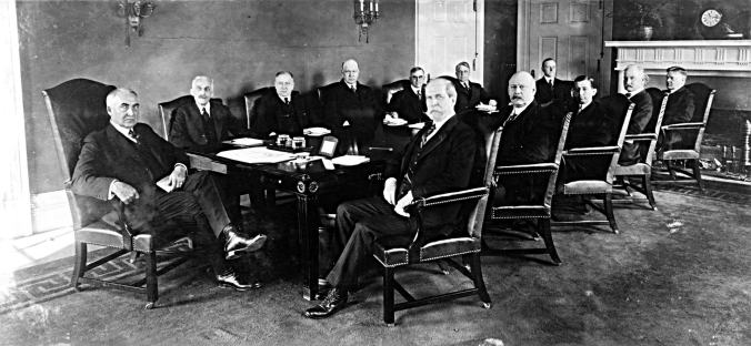 President_Warren_G._Harding's_First_Cabinet_1921