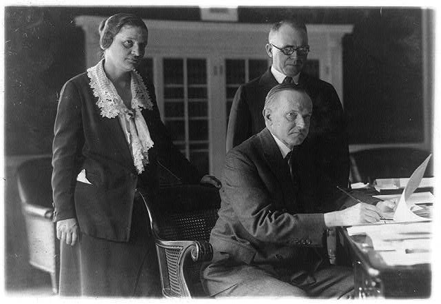Miss Mabel Willebrandt and Congressman I. Foster 6-7-1924